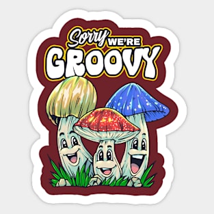 Happy Shrooms Sticker